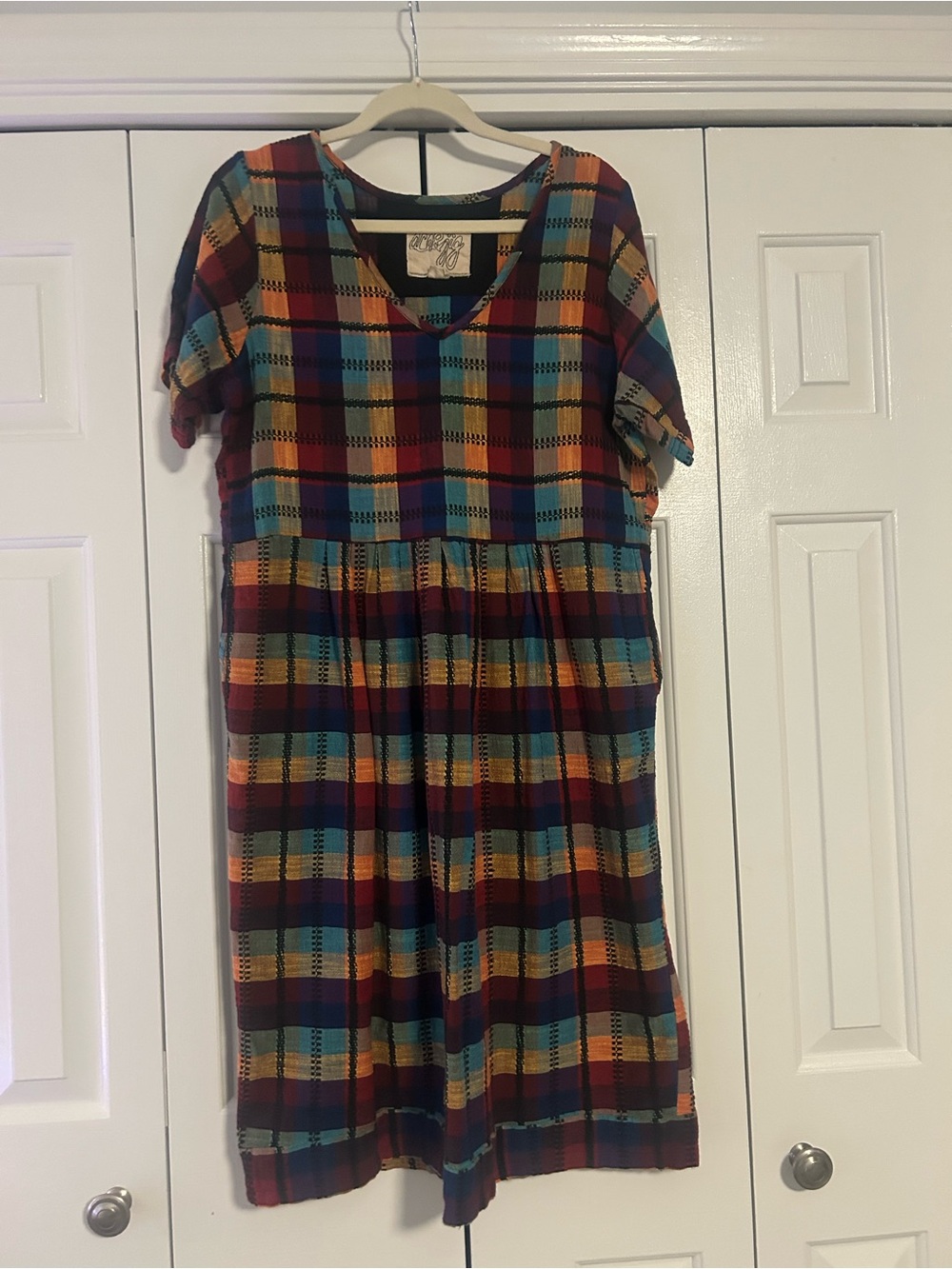 Ace & Jig Multicolor Plaid dress